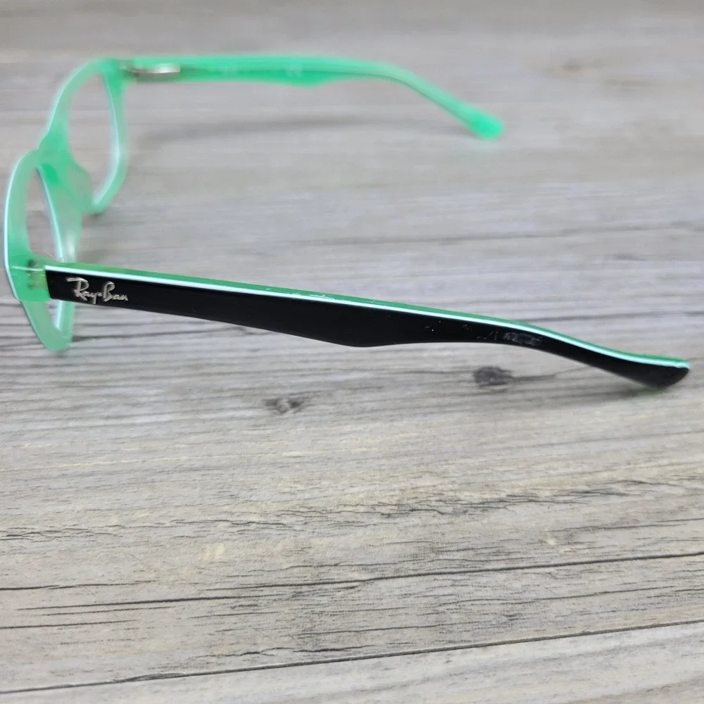 Ray-Ban Eyeglass Frames RB1555 Wayfarer 3580 Black Green Kids 45-15-125